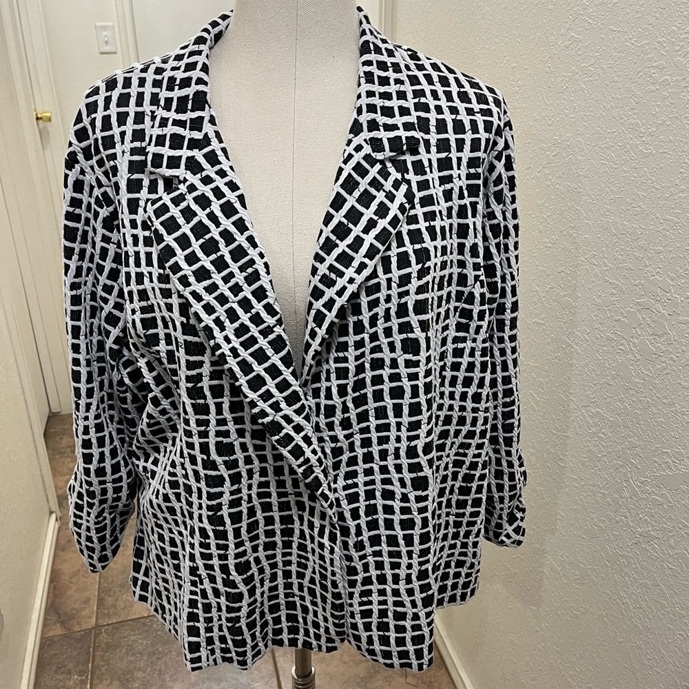 Plus Size Blazer Stretch Size 3X